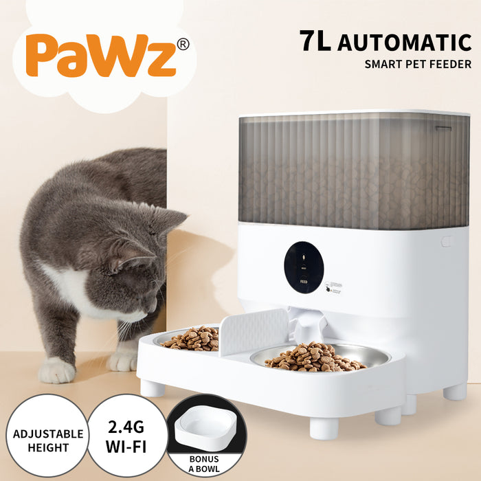PaWz 7L Automatic Pet Feeder (Voice Only)