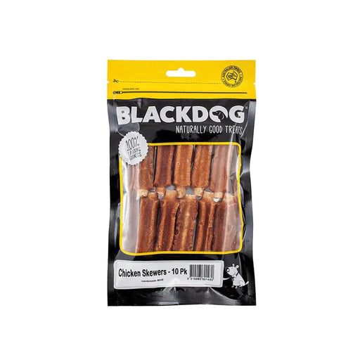 Blackdog Chicken Skewers 10 pack - petpawz.com.au