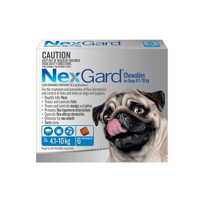 NexGard Small Dog - Blue (6 Pack) - petpawz.com.au