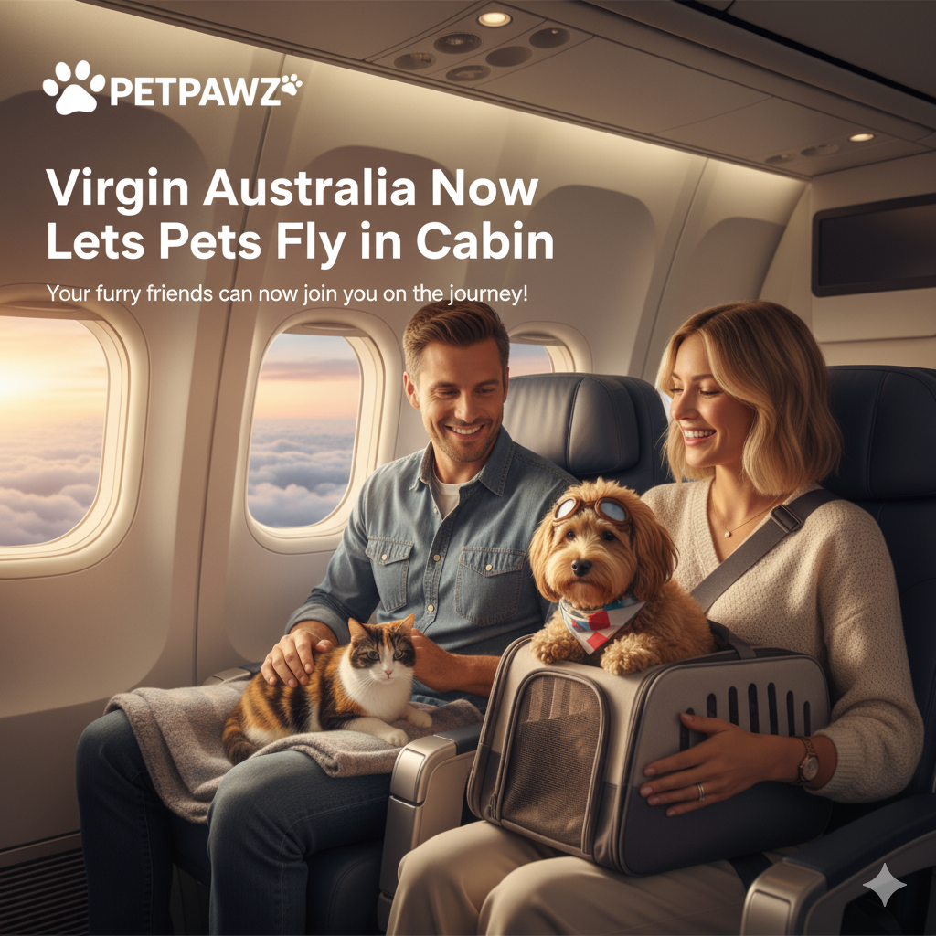 Virgin Australia Now Lets Pets Fly in the Cabin: Everything Aussie Pet Owners Need to Know