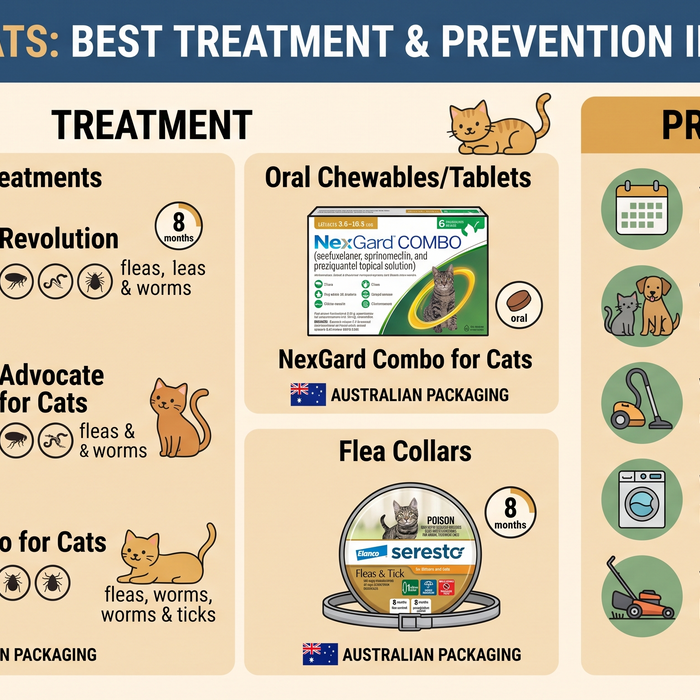 Fleas on Cats: Best Treatment & Prevention in Australia