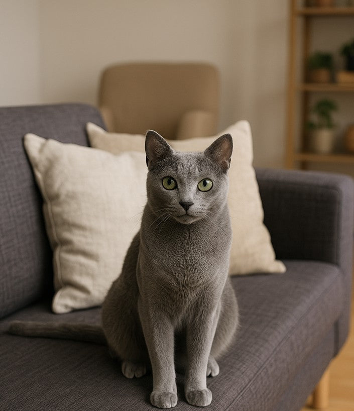Russian Blue Cat