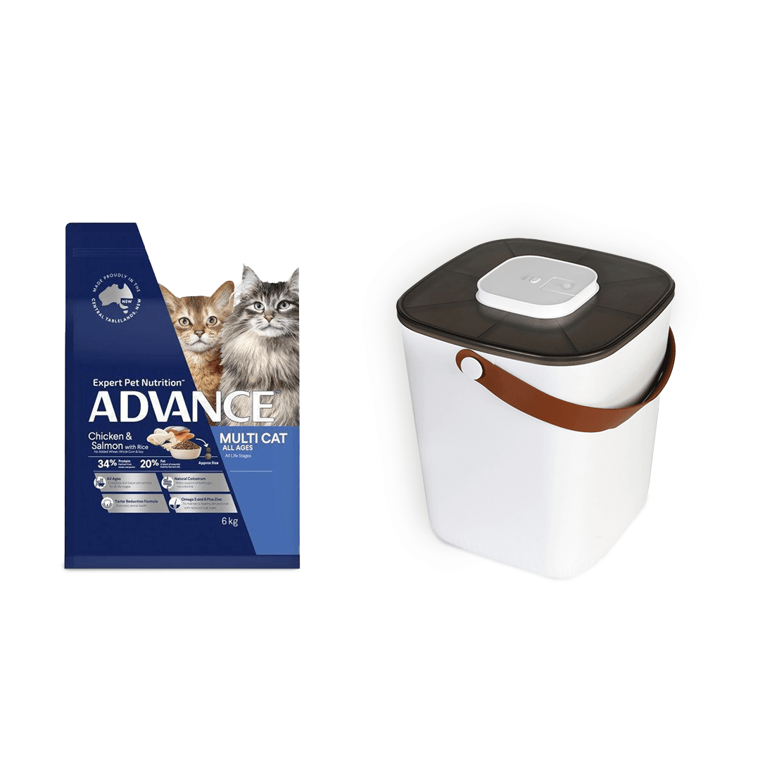 Advance Cat Adult Multi Cat All Ages 6kg PaWz Smart Container