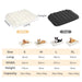 All Pawz Orthopedic Dog Bed size chart