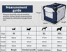 All dog carrier bag size Dimensions 