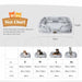 All sizes comparison PaWz Premium Pet Orthopaedic Bed 
