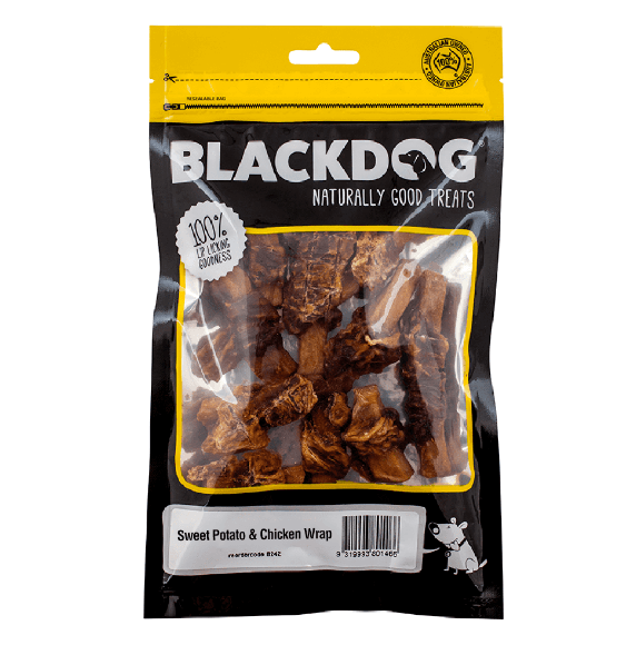 Blackdog Sweet Potato And Chicken Wrap - 150g