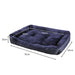 Blue luxury dog sofa bed​