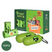 Box of Dog poop bags compostable with dispenser  