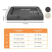 Dimensions & sizes of boucle dog bed