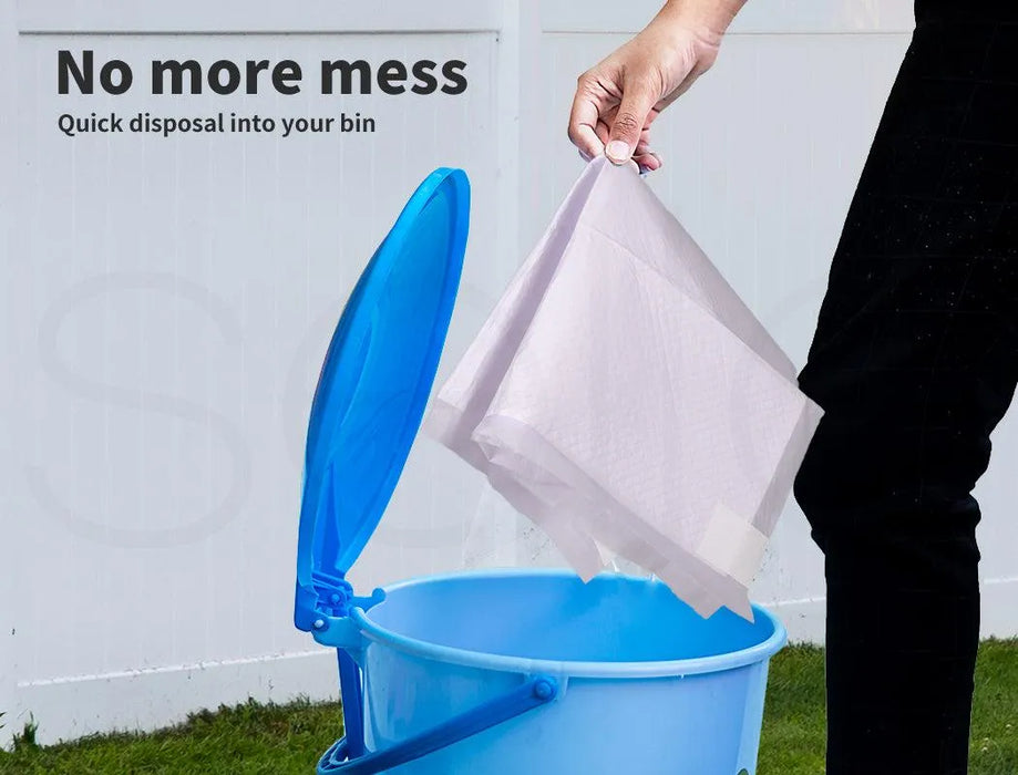 PaWz Disposable Dog Pee Mat Dispose in the Bin 