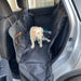 Dog on the pawz-waterproof dog car seat covers in car