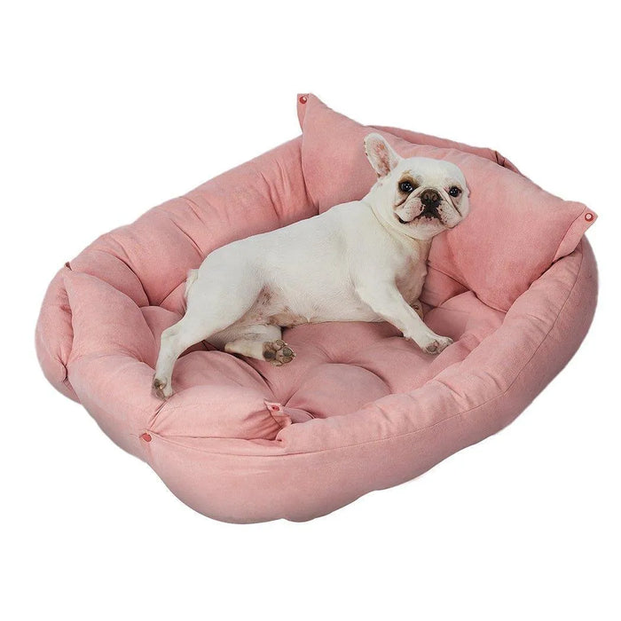 Dog relaxing on PaWz Pet Calm Mat for Dogs  