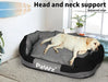 Dog resting on the Pawz waterproof washable dog bed​