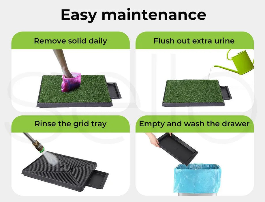Easy to maintain Synthetic Dog Grass Mat 
