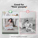 Girl relaxing on giant human sized dog bed​