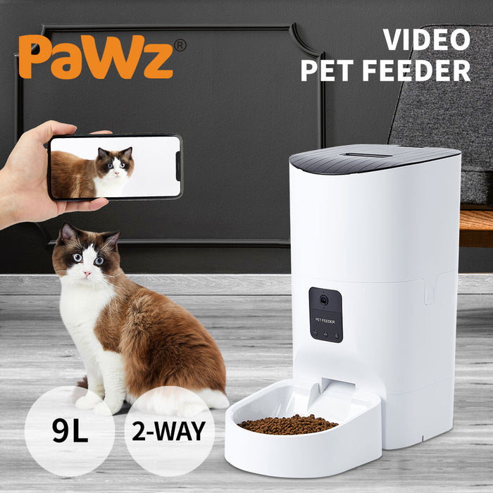 Pawz Pet Smart Feeder with Camera 9L