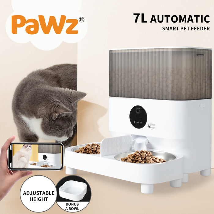 PaWz 7L Smart Pet Feeder with Camera