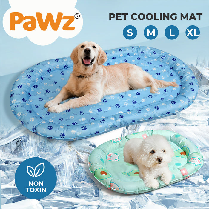 Pawz Pet Cooling Mat Dog Cat Gel Non-Toxic Bed Pillow Self-cool Summer Ice Pad