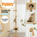 PaWz Cat Scratching Post Tree Beige - petpawz.com.au