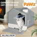 PaWz House Cat Litter Box - petpawz.com.au