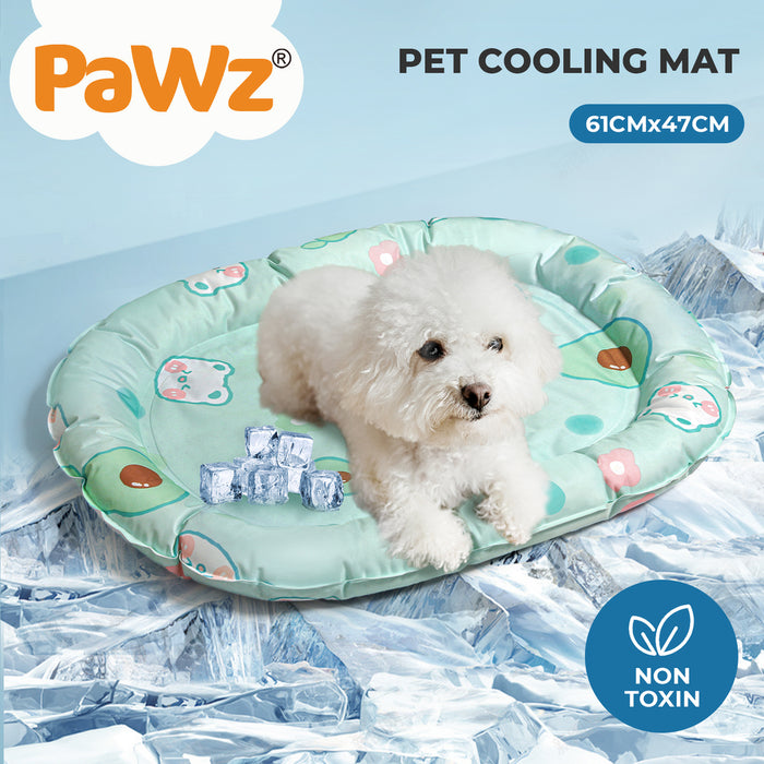 Pawz Pet Cooling Mat Dog Cat Gel Non-Toxic Bed Pillow Self-cool Summer Ice Pad