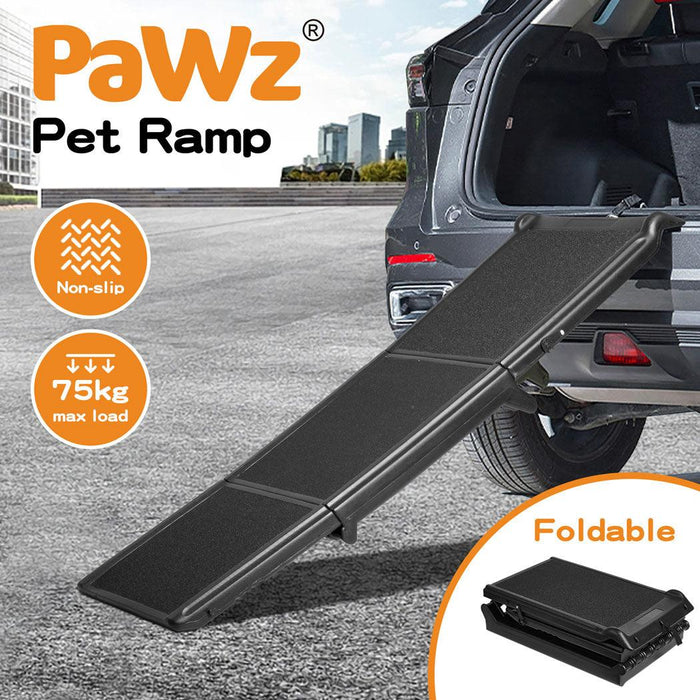 PaWz Pet Ramp Dog Steps Stairs 75kg capacity