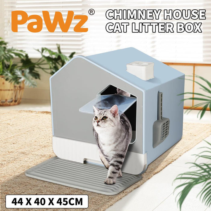 PaWz House Cat Litter Box - petpawz.com.au