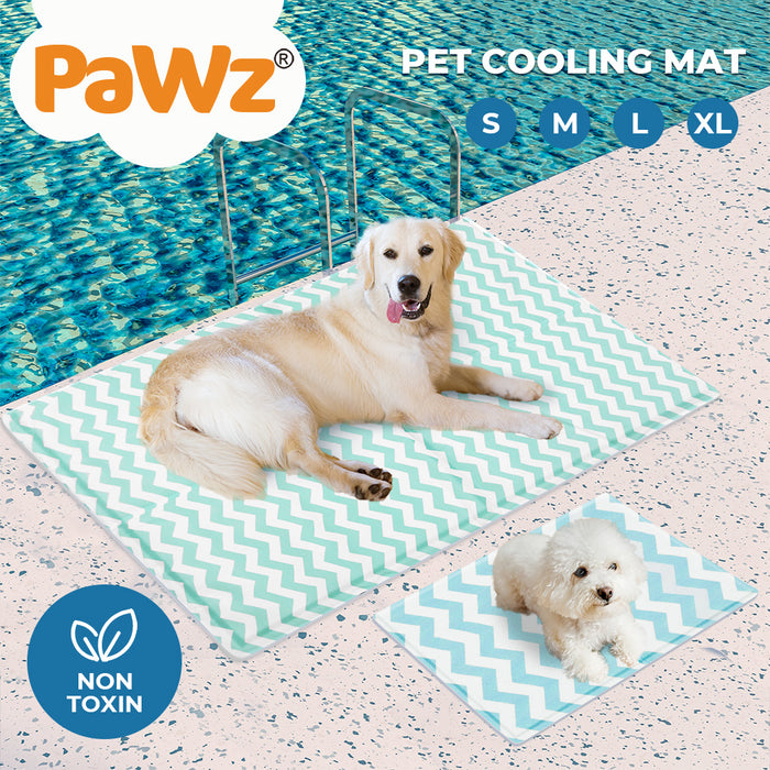 Pawz Pet Cooling Mat - Non-Toxic Gel Pad for Dogs & Cats