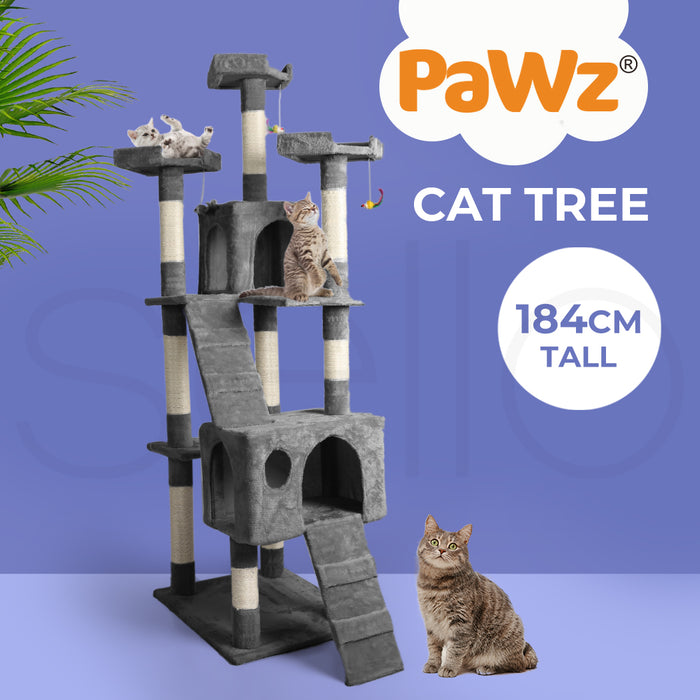 Pawz Cat Scratcher Multi Level 184cm Height