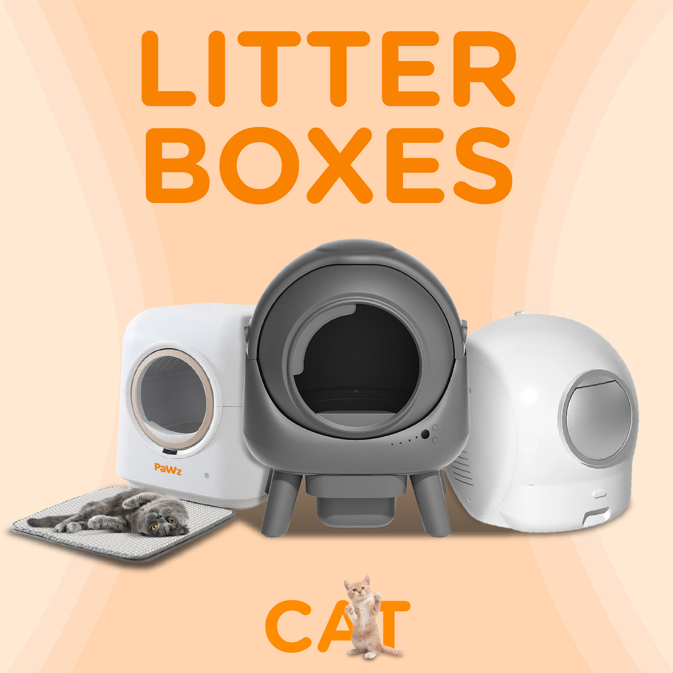 Cat Litter Box - petpawz.com.au