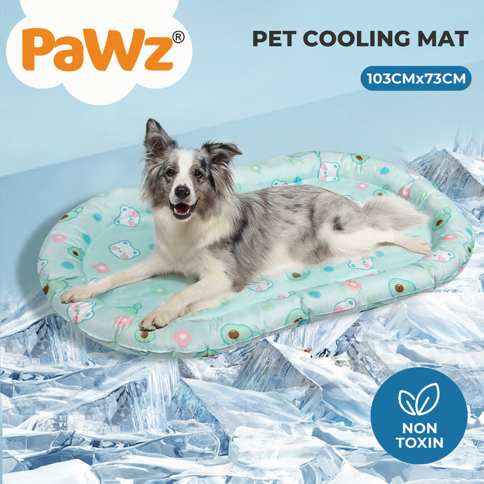 Pawz Pet Cooling Mat Dog Cat Gel Non-Toxic Bed Pillow Self-cool Summer Ice Pad