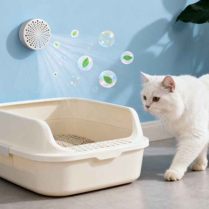 Cat Odor Eliminator Purifier Cat Litter Box Deodorizer Toilet Air Cleaner