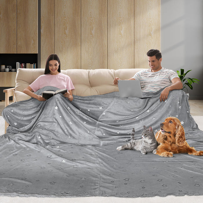 The Pawz Family Fleece Blanket