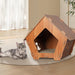 PaWz Cat Scratching Board Corrugated Cardboard - House - petpawz.com.au