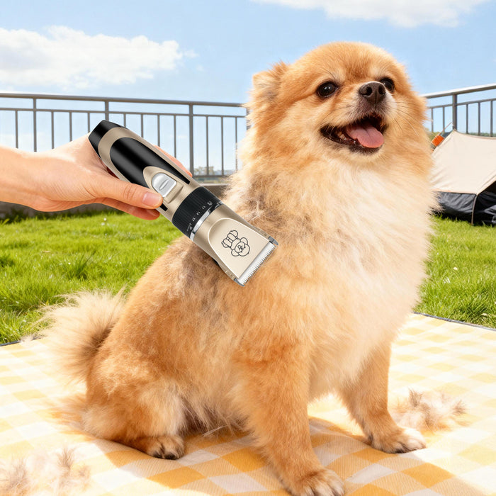 Pet Clipper Cat Dog Grooming Trimmer Shaver Cordless Rechargeable Kit