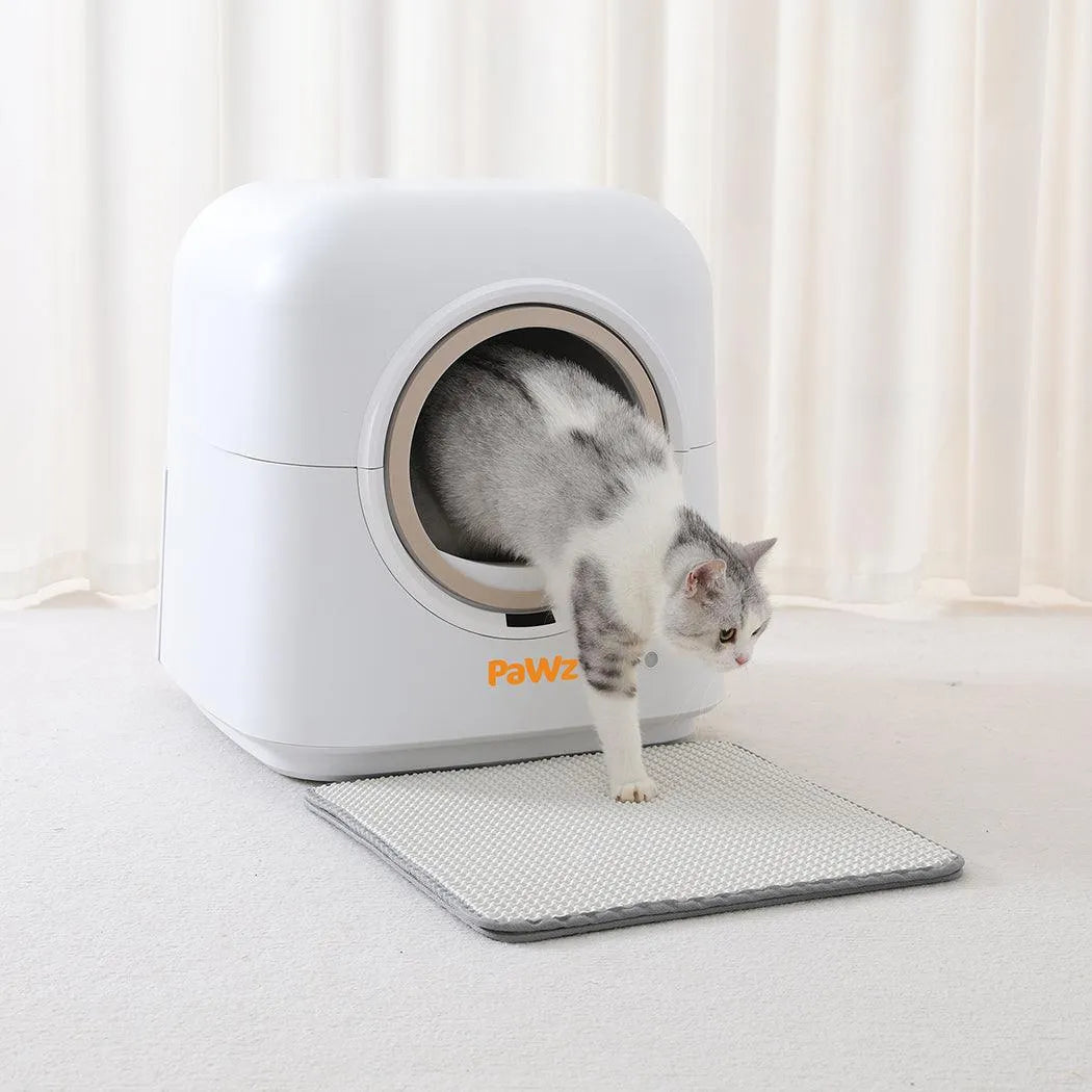 Pawz Smart Cat Litter Box Automatic Self Cleaning with App Remote Cont ...