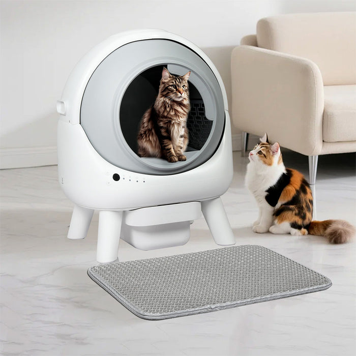 Cat Litter Mat Large Litter Box Pet Trapping Sifting Mats Waterproof Tray