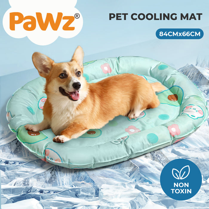 Pawz Pet Cooling Mat Dog Cat Gel Non-Toxic Bed Pillow Self-cool Summer Ice Pad