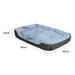 Medium PaWz Pet Cooling Sofa Bed Dimensions