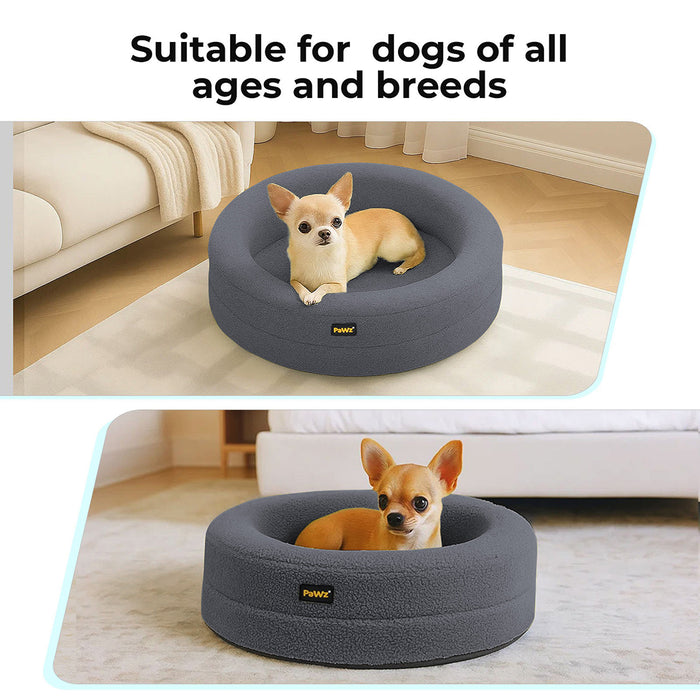 Orthopedic Memory Foam Dog Donut Bed suitable for all breeds