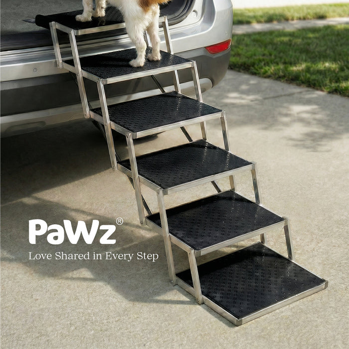 Foldable Aluminum Pet Steps
