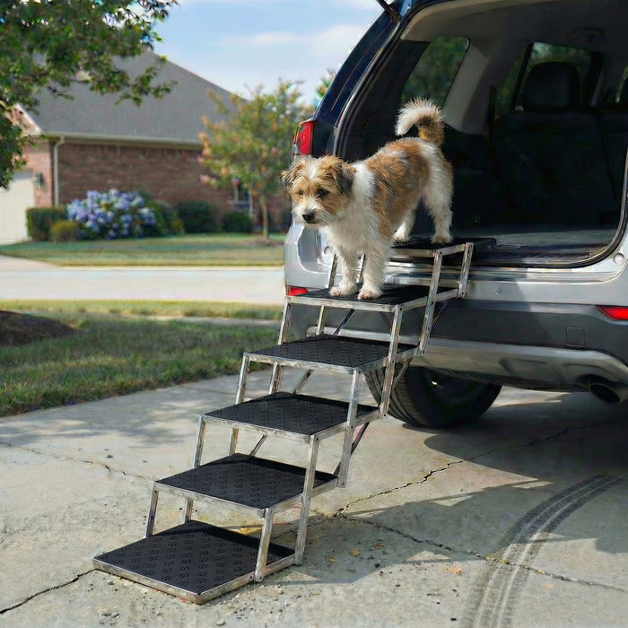Foldable Aluminum Pet Steps