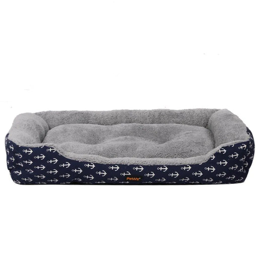 PaWz-luxury bed dog​ -Blue