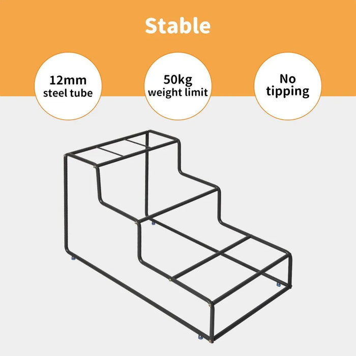PaWz 3-Step Dog Climbing Ladder frame 