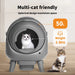 PaWz AutoClean Lite Automatic Self Cleaning Cat Litter Box-50L