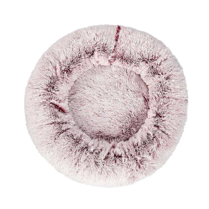 PaWz Calming Donut dog Bed pink