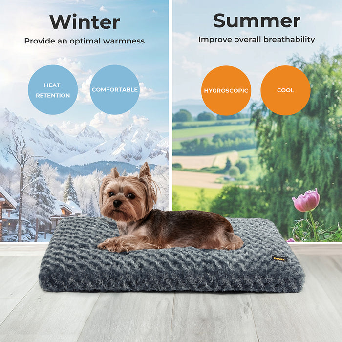 PaWz Calming Pet Plush Bed  use in winter & summer