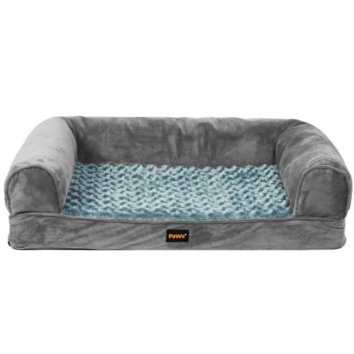 PaWz Cat Sofa Bed Orthopaedic Memory Foam grey