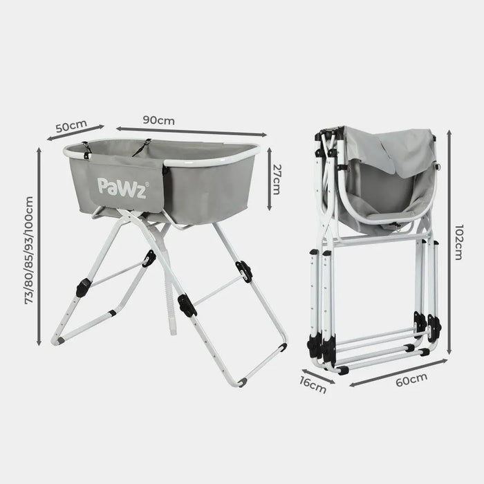PaWz Dog Wash Bathtub Dimensions